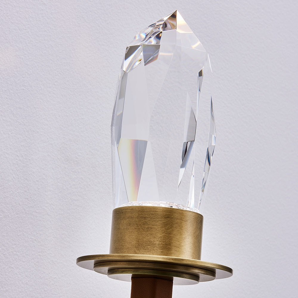 Misto LED Tall Wall Light in Detail.
