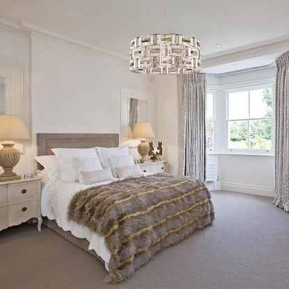 Modello Chandelier in bedroom.