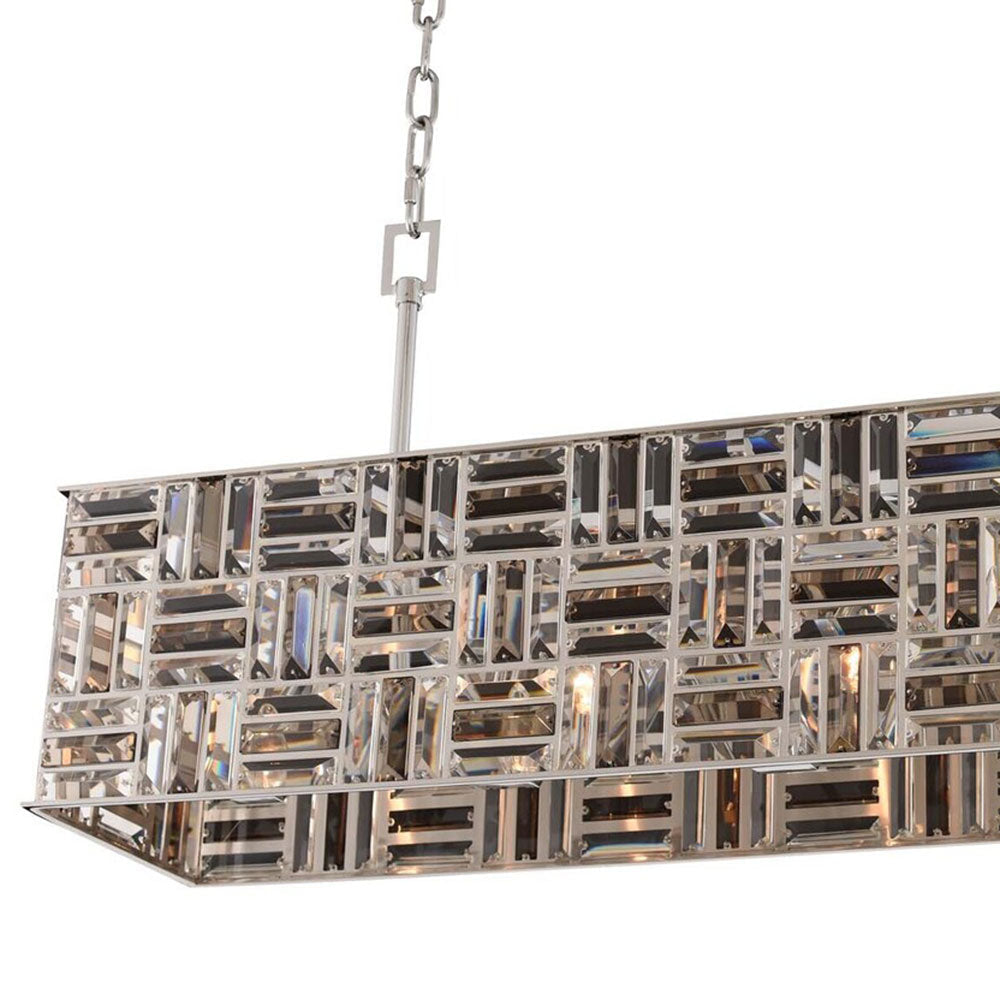 Modello Linear Pendant Light in Detail.