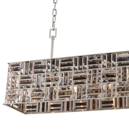 Modello Linear Pendant Light in Detail.