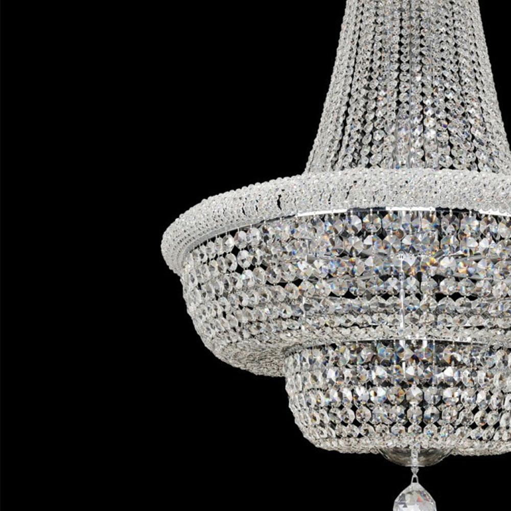 Napoli Chandelier in Detail.