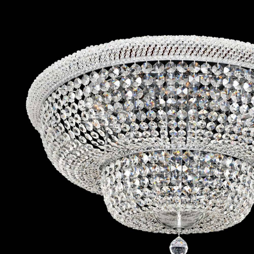 Napoli Flush Mount Ceiling Light in Detail.
