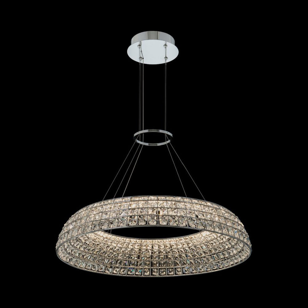 Nuvole LED Chandelier (28-Inch).