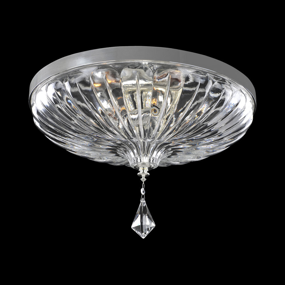 Orecchini Flush Mount Ceiling Light (20-Inch).