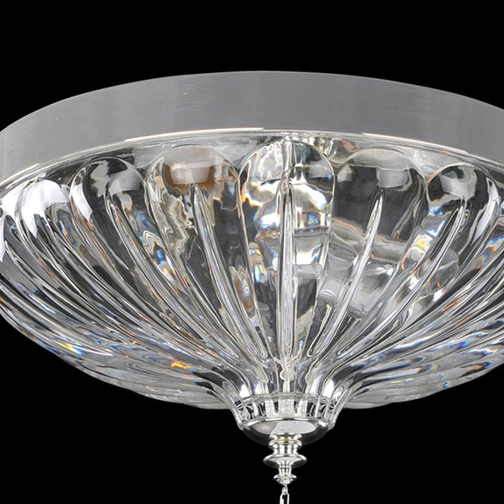 Orecchini Flush Mount Ceiling Light in Detail.