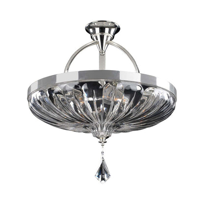 Orecchini Semi Flush Mount Ceiling Light (20-Inch).