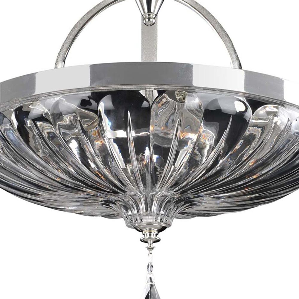 Orecchini Semi Flush Mount Ceiling Light in Detail.