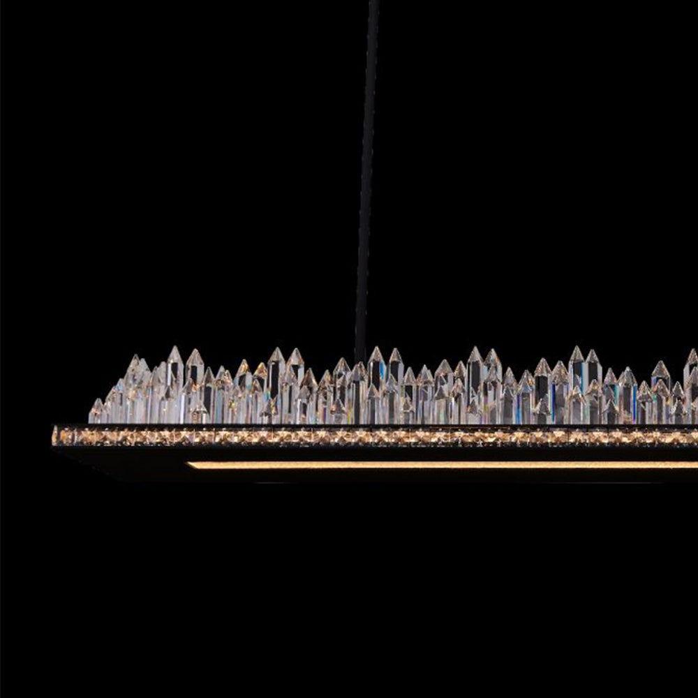 Orizzonte Linear LED Pendant Light in Detail.