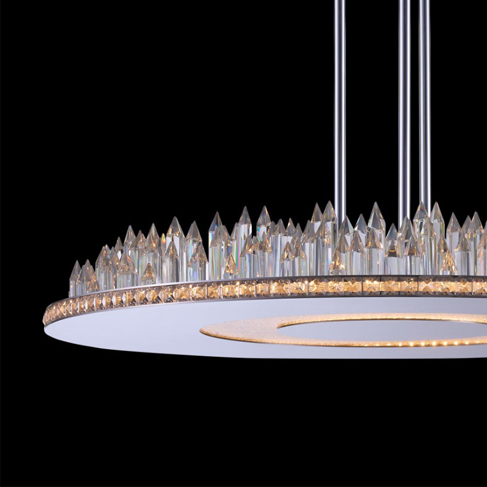 Orizzonte Round LED Pendant Light in Detail.