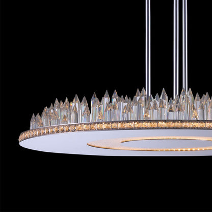 Orizzonte Round LED Pendant Light in Detail.
