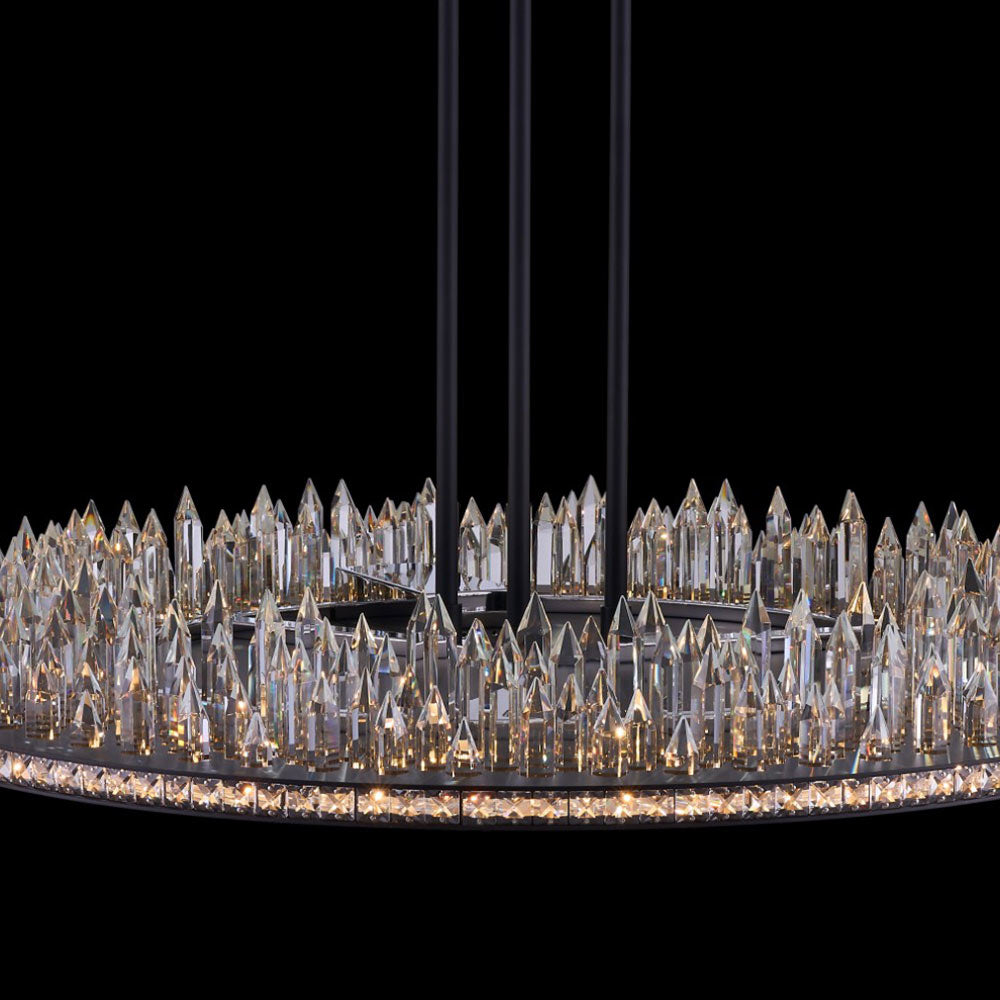 Orizzonte Round LED Pendant Light in Detail.