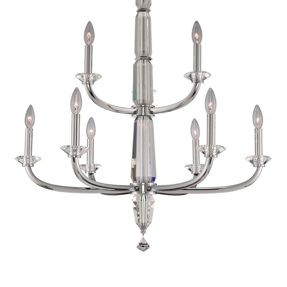 Palermo Tiered Chandelier in Detail.