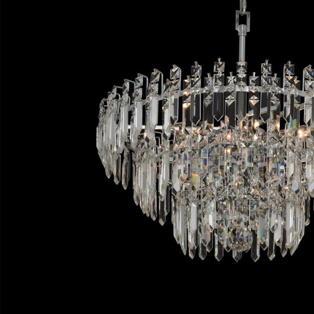 Pandoro Semi Flush Convertible Pendant Light in Detail.