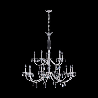 Passo Chandelier in Silver (15-Light).