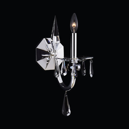 Passo Wall Light in Silver.