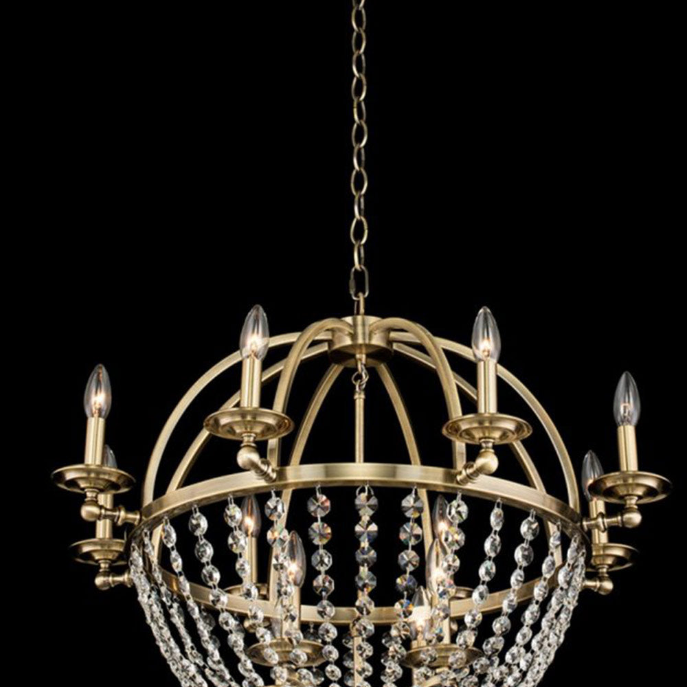 Pendolo Chandelier in Detail.