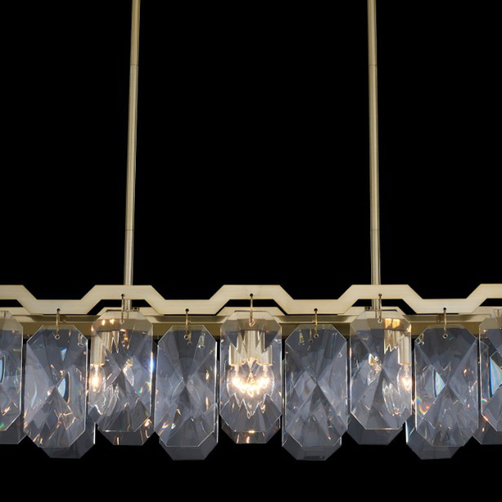 Piatta Linear Pendant Light in Detail.