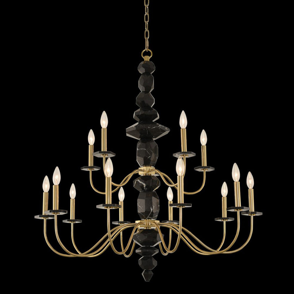 Piedra Chandelier in Detail.