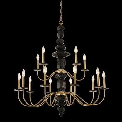 Piedra Chandelier in Detail.