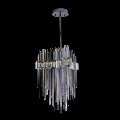 Piovere LED Chandelier (28-Inch).