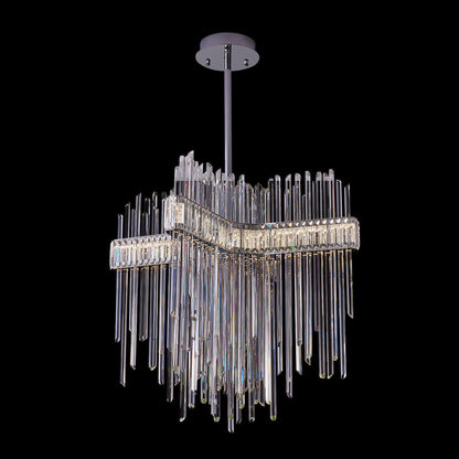 Piovere LED Chandelier (36-Inch).