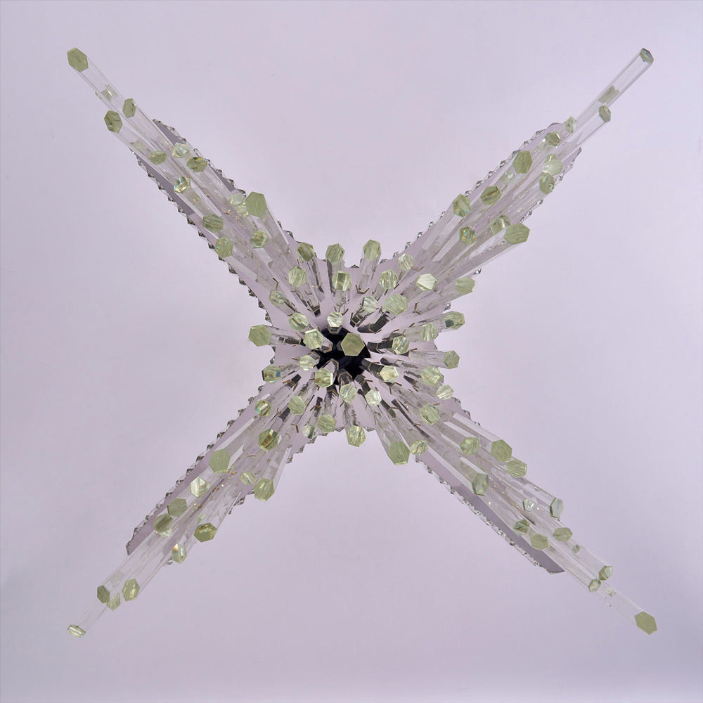 Piovere LED Chandelier in Detail.