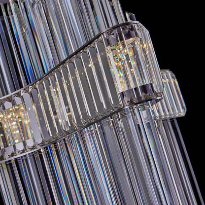 Piovere LED Chandelier in Detail.