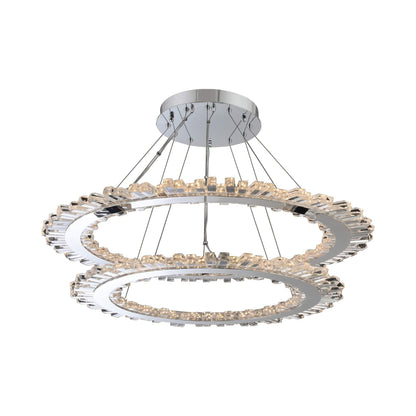 Quasar LED Chandelier (2-Light).