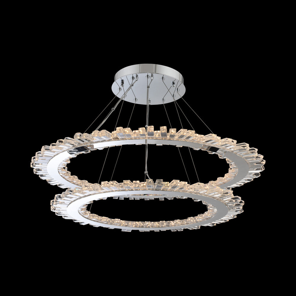 Quasar LED Chandelier in Detail.