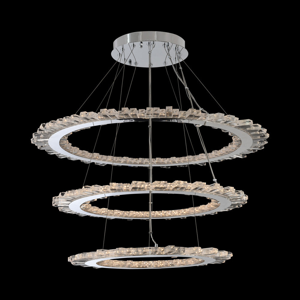 Quasar LED Chandelier in Detail.