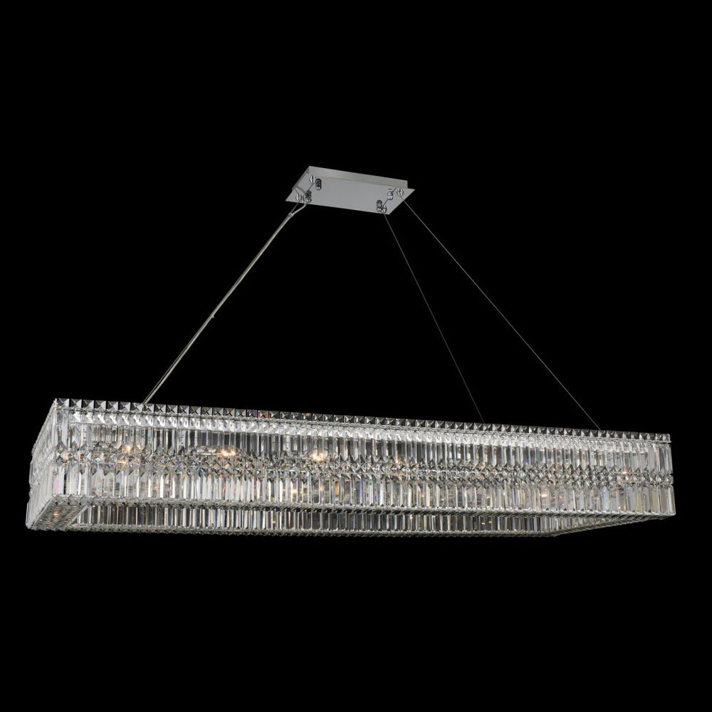 Rettangolo Linear Pendant Light in Detail.