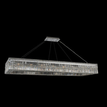 Rettangolo Linear Pendant Light in Detail.