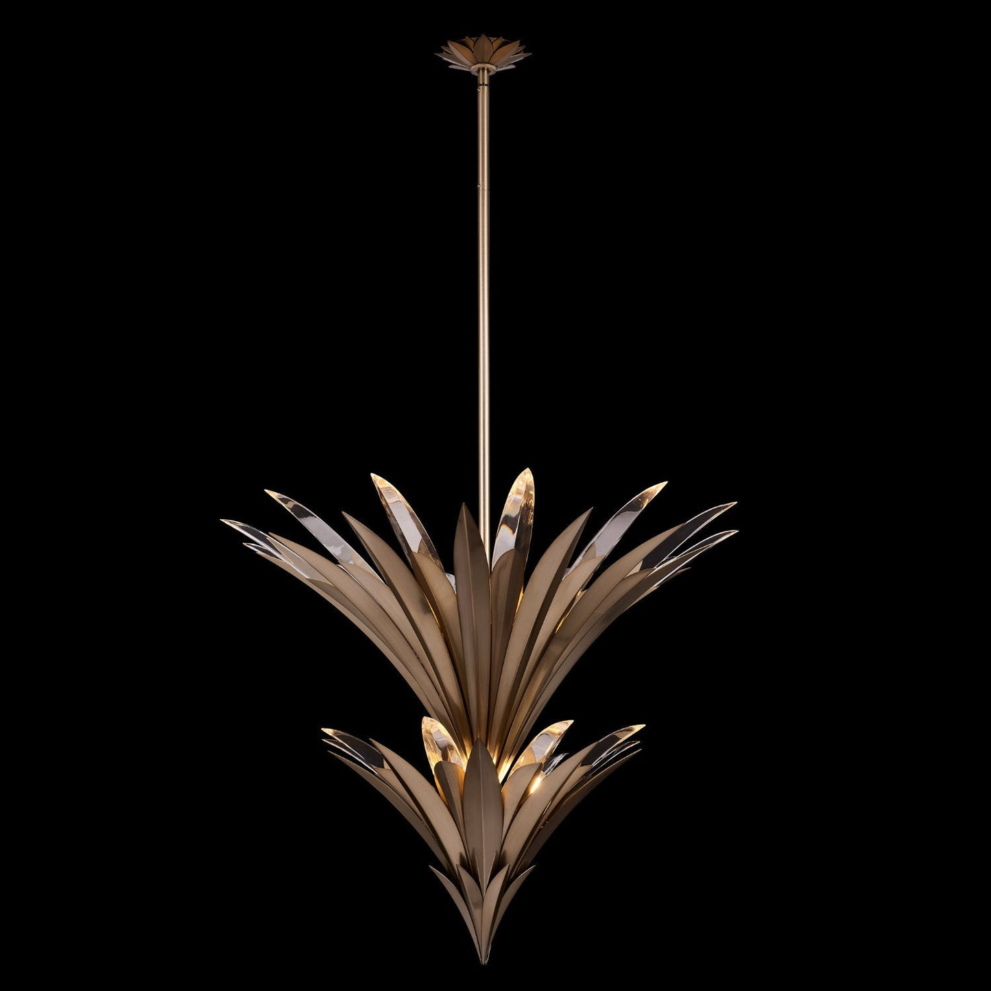 Roche Tiered Chandelier in Detail.