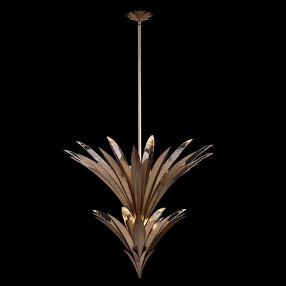 Roche Tiered Chandelier in Detail.