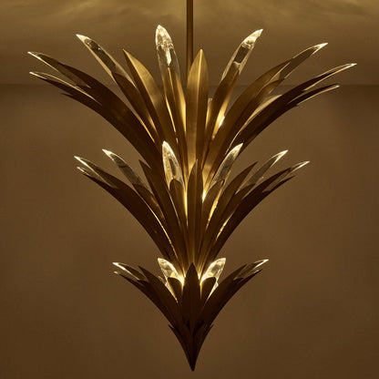 Roche Tiered Chandelier in Detail.