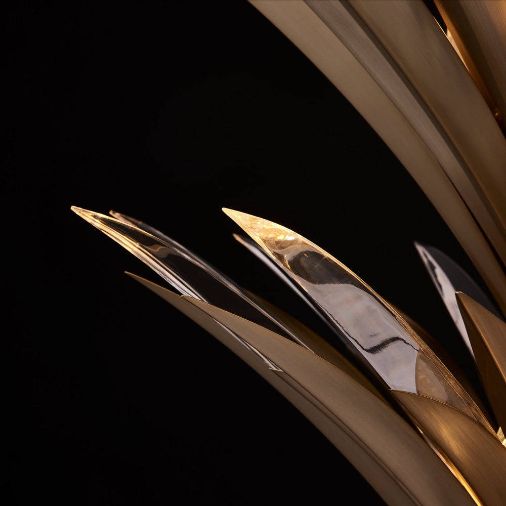 Roche Tiered Chandelier in Detail.