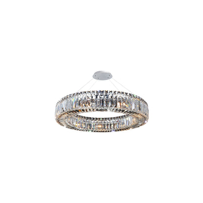 Rondelle Chandelier (26-Inch/1-Tier).