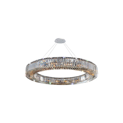 Rondelle Chandelier (47-Inch/1-Tier).