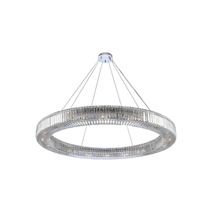 Rondelle Chandelier (60-Inch/1-Tier).