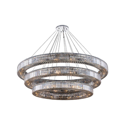 Rondelle Chandelier (72-Inch/3-Tier).