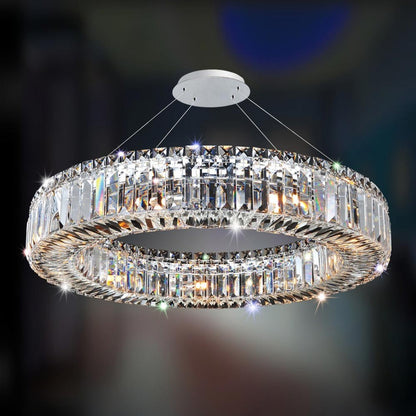 Rondelle Chandelier in Detail.
