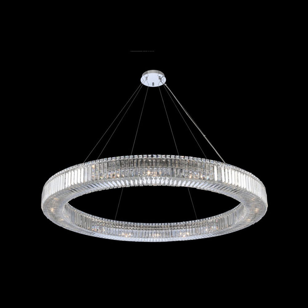 Rondelle Chandelier in Detail.