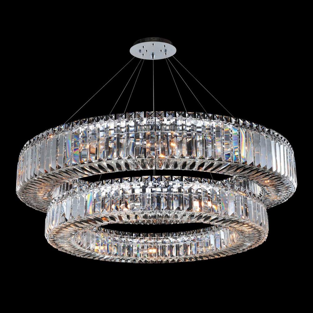 Rondelle Chandelier in Detail.