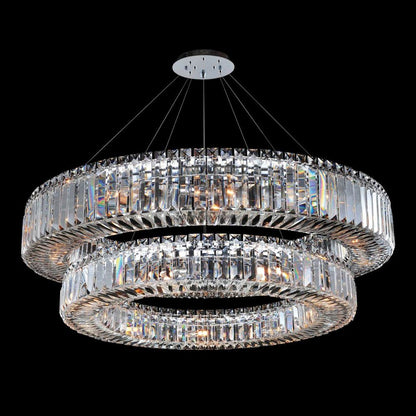 Rondelle Chandelier in Detail.