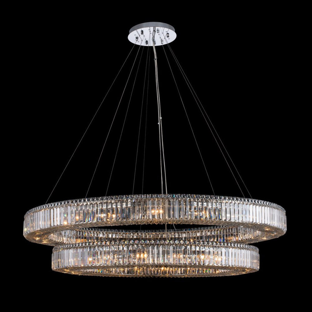 Rondelle Chandelier in Detail.