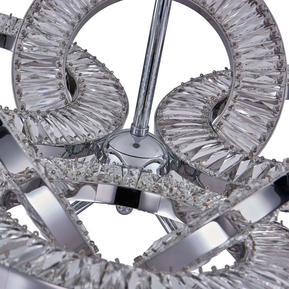 Rotondo LED Chandelier in Detail.