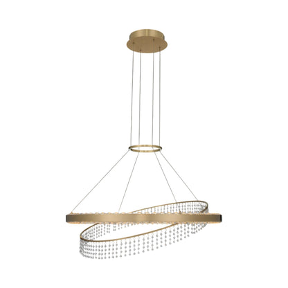 Saturno LED Chandelier (28-Inch).