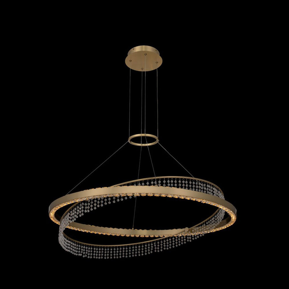 Saturno LED Chandelier in Detail.