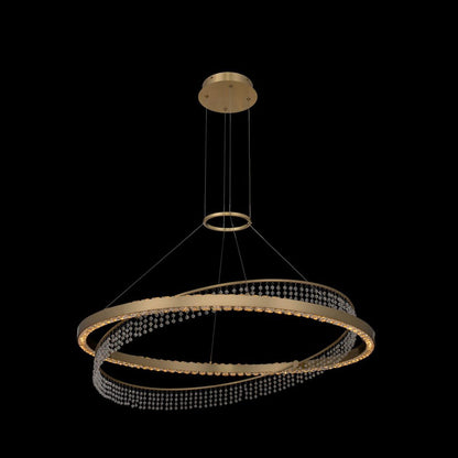 Saturno LED Chandelier in Detail.