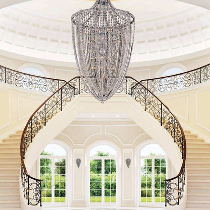 Scudo Chandelier in living room.